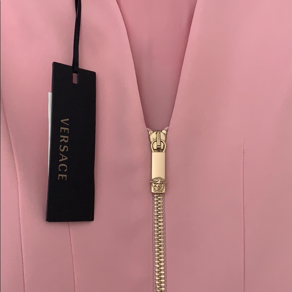 Pink Versace dress